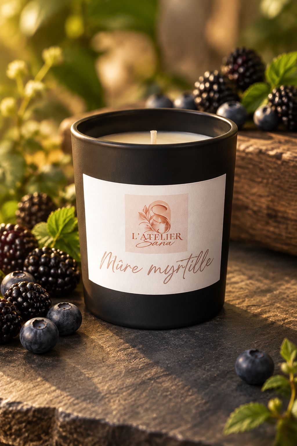 Bougie Mûre Myrtille
