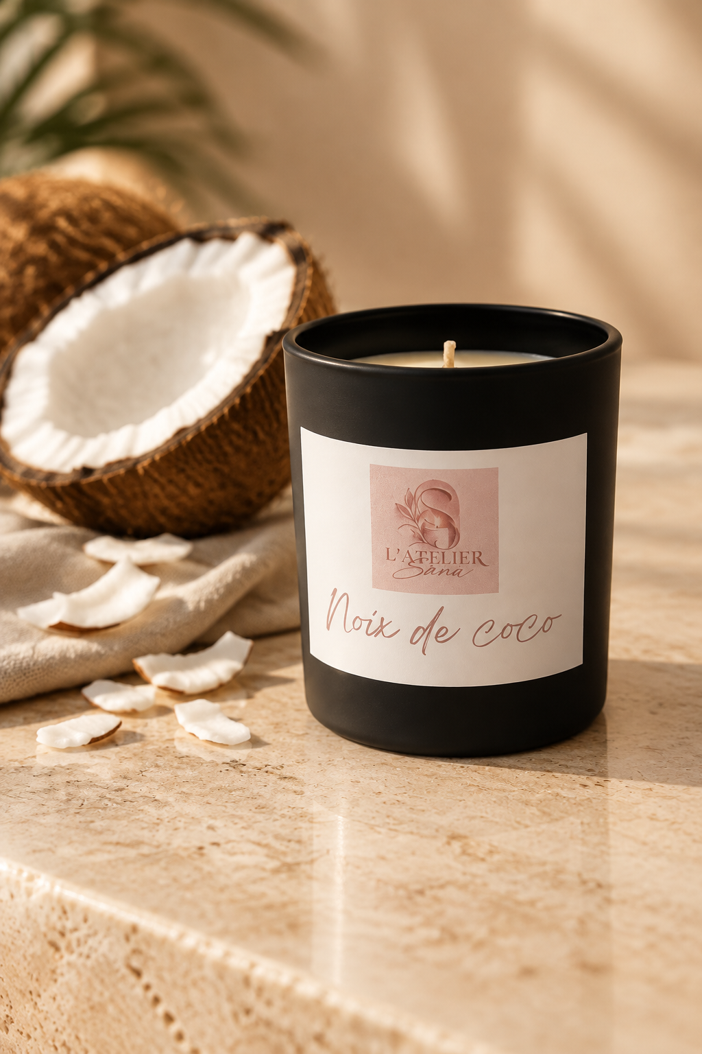 Bougie Noix de coco