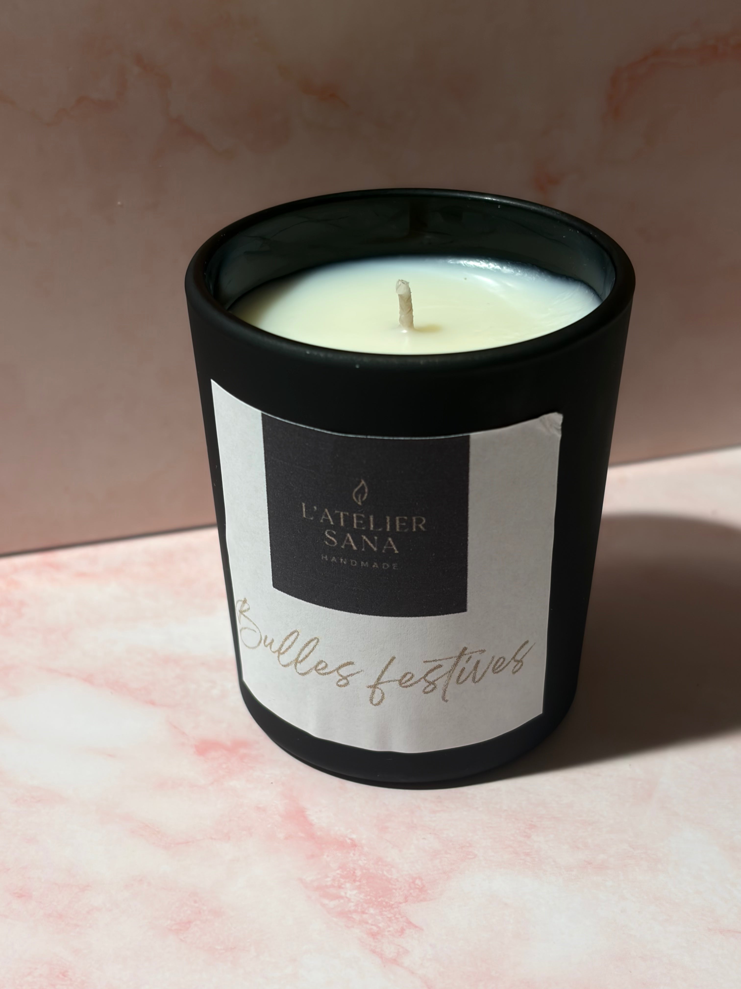 Bougie Bulles Festives