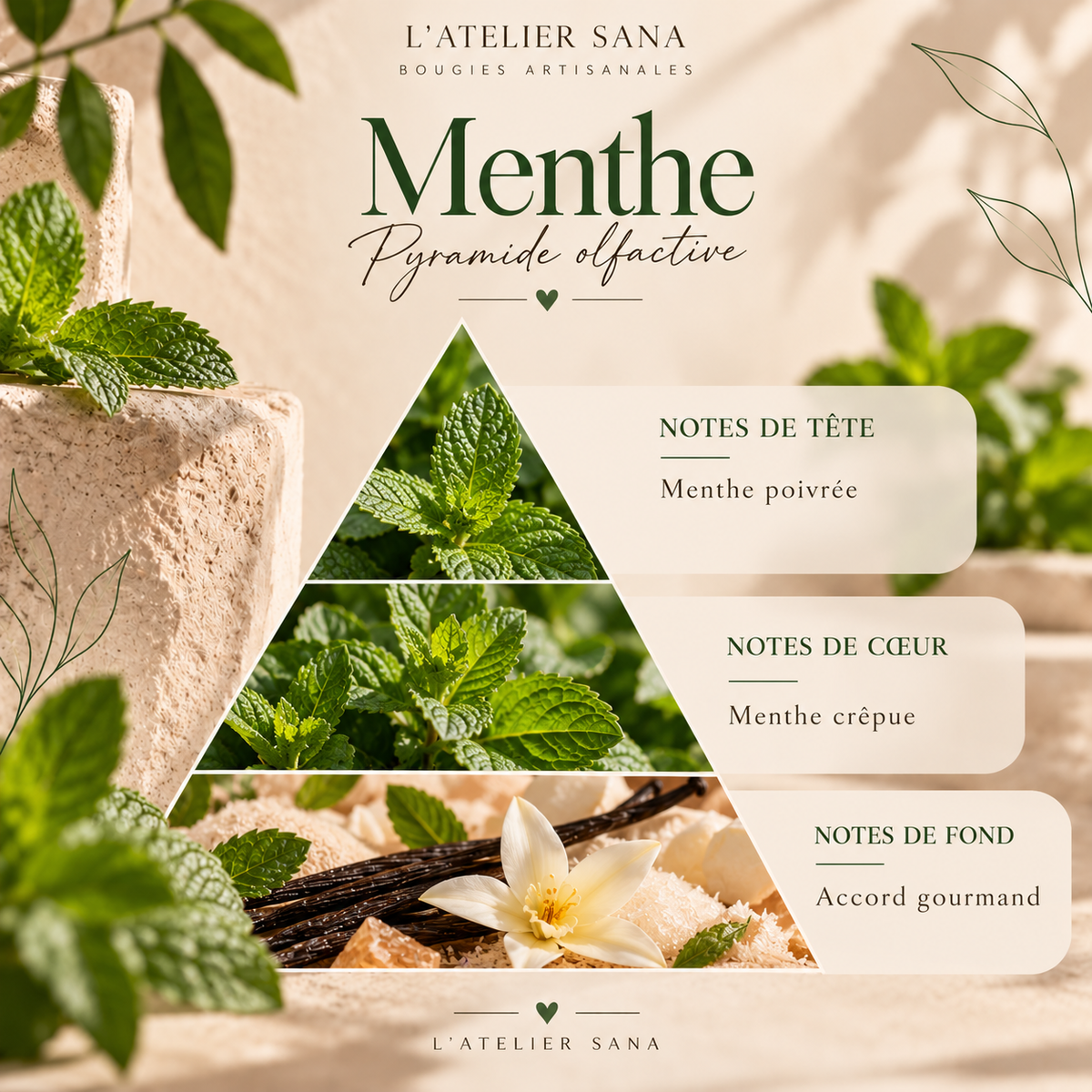 Bougie Menthe