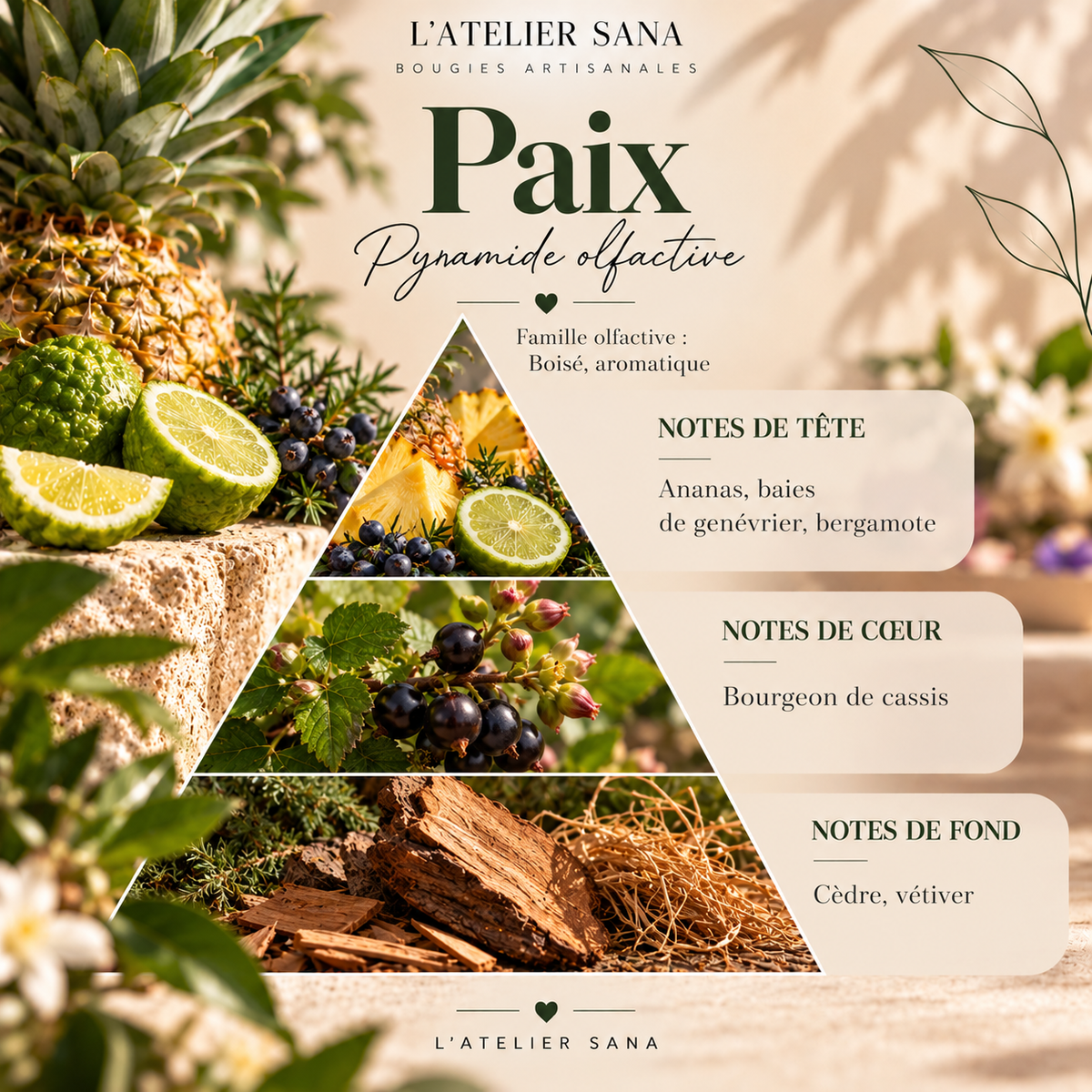 Bougie Paix