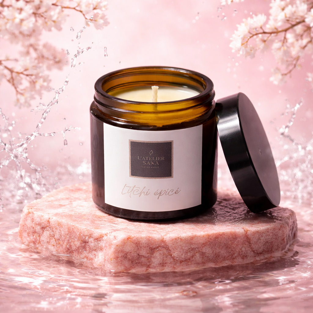 Bougie Litchi Épicé