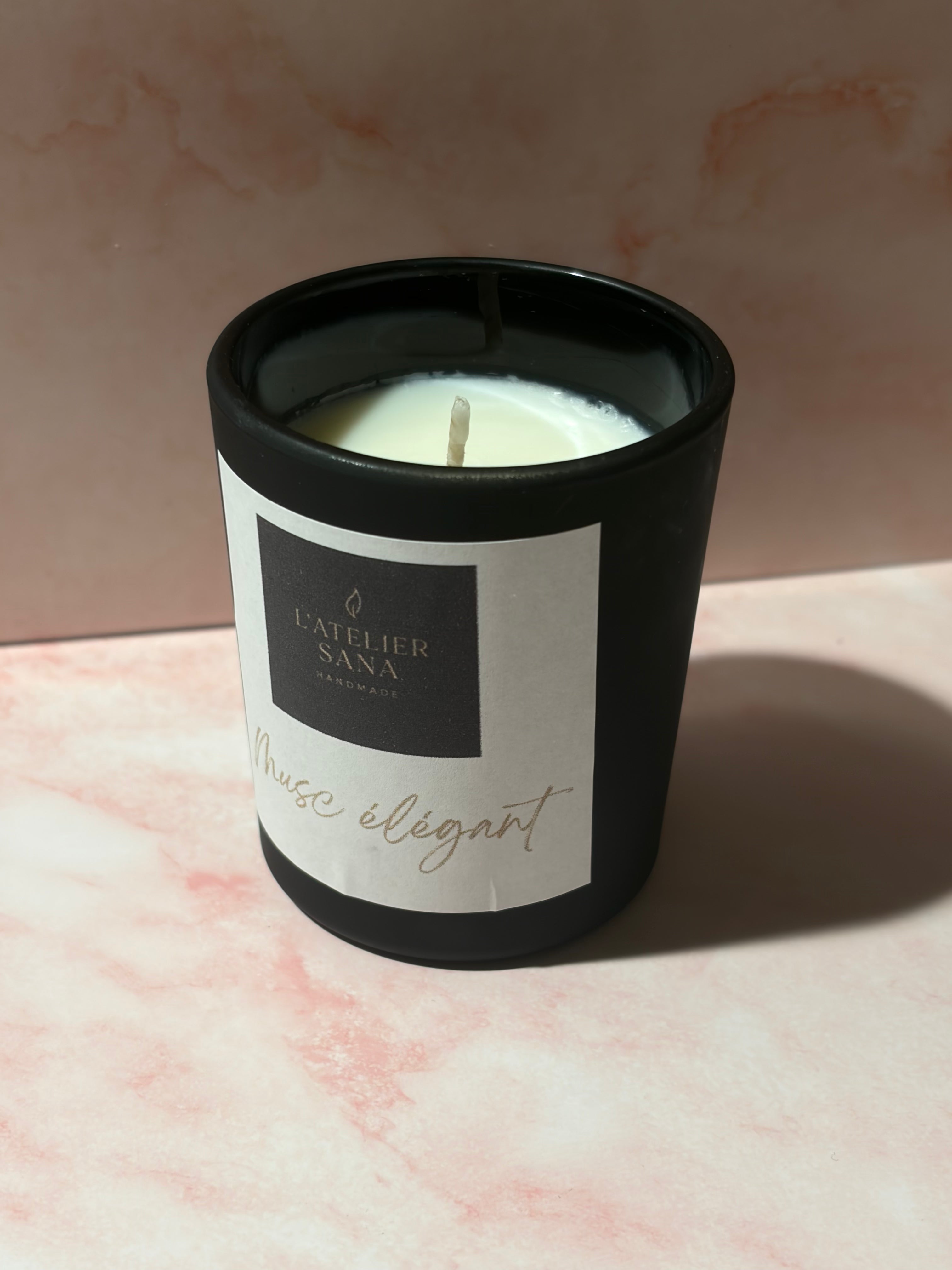 Bougie Musc élégant